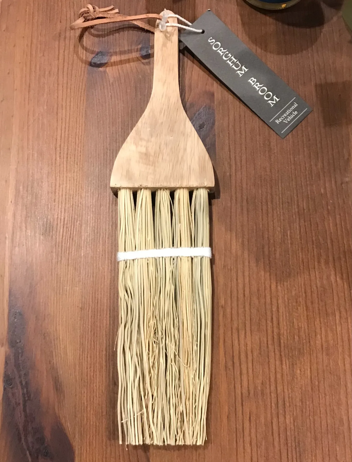 ほうき Horn Please ソルガム ウッドハンドル テーブルホウキ トール